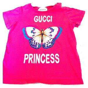 Gucci princess baby toddler girl shirt 12 - 18 mos